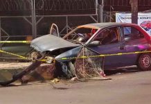 Choque en la alcaldía Iztapalapa deja dos muertos y un menor herido.