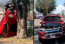 #VIDEO || Se registran dos accidentes vehiculares en Morelia y Tarímbaro; hay cuatro heridos