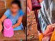 #VIDEO // ¡De la granja al spa! La inocencia de una niña conquista redes con su gallina “consentida”