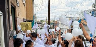 En ambiente de apoyo, se registra Mario Ordaz por la dirigencia nacional del SNTISSSTE