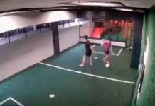 Adolescente es rescatado por su amigo tras sufrir una descarga eléctrica.