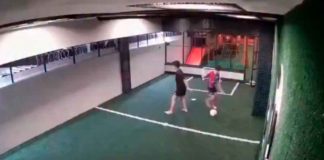 Adolescente es rescatado por su amigo tras sufrir una descarga eléctrica.