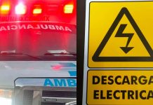 Hombre sufre descarga eléctrica en la colonia Eréndira, Morelia