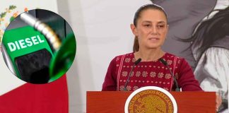 Diésel bajará a 27 pesos por litro en México a partir de mayo: Sheinbaum