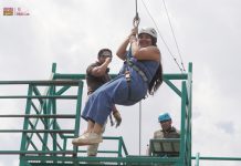 Vive la adrenalina en la tirolesa del Zoológico de Morelia