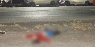 Vehículo desconocido arrolla y mata a ciclista, en la carretera Zamora – Tangancícuaro