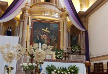 Viacrusis en el atrio de Los Olivos en Tzitzuntzan un atractivo imperdible del Viernes Santo