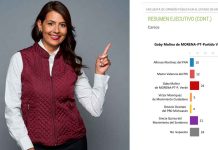 Gaby Molina la opción más competitiva en Morena.