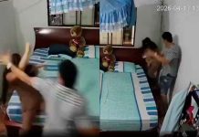 Graban a hombre golpeando a su esposa con su bebé en brazos; ella pide borrar el video