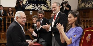 Gonzalo Celorio recibe el Premio Cervantes 2025