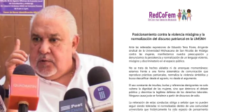 Feministas exigen frenar la violencia de género y discursos de odio en la UMSNH