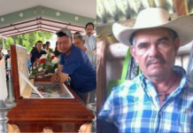 Esta tardé dieron el último adiós a Roberto Chávez ambientalista asesinado en Madero