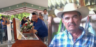 Esta tardé dieron el último adiós a Roberto Chávez ambientalista asesinado en Madero