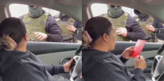 #VIDEO // Conductora enfrenta agentes de ICE y evita ser detenida