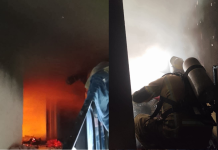 Se registra incendio de domicilio en la colonia Rinconada del Valle, Morelia