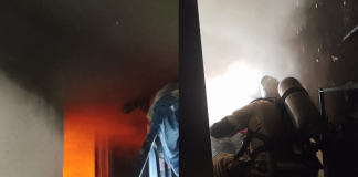 Se registra incendio de domicilio en la colonia Rinconada del Valle, Morelia