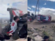 #VIDEO // Auto vuelca en Rally: un espectador muerto y varios heridos