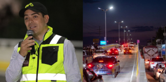 ¡Adiós al tráfico! Bedolla abre carriles superiores del puente Independencia