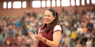 Giulianna Bugarini: “Yo ya le gané al PAN, lo hicimos juntas y juntos, y ahora le vamos a ganar en Morelia”