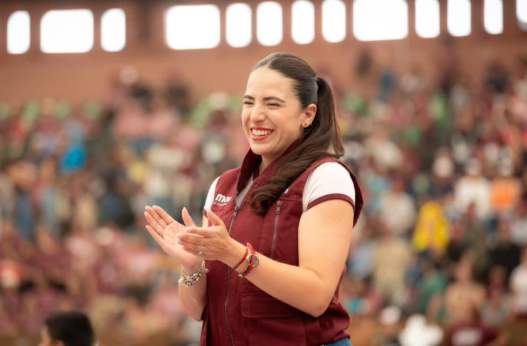 Giulianna Bugarini: “Yo ya le gané al PAN, lo hicimos juntas y juntos, y ahora le vamos a ganar en Morelia”