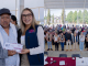 Dayana Pérez acompaña en la entrega de más de 300 tarjetas de programas de bienestar en Salvador Escalante