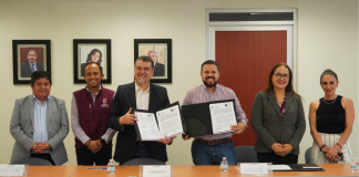Firman convenios de Colaboración CEDH y UNIVIM