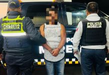 Detienen a hombre por agredir a policías en la colonia La Esperanza