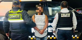 Detienen a hombre por agredir a policías en la colonia La Esperanza