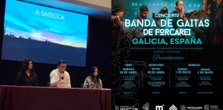 Morelia y Pátzcuaro sedes de la presentación de la Banda de Gaitas de Galicia, España