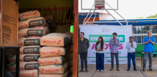 Ario de Rosales impulsa mejoras en infraestructura educativa en Tunacuaro