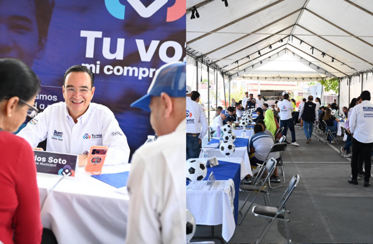 Zamora avanza con atención directa: Carlos Soto encabeza jornada en la colonia Altamira