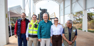 Inauguran primer centro municipal para el tratamiento de residuos sólidos en Ario y arrancan obra de modernización del libramiento J. Mújica