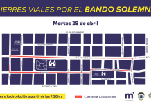 Policía Morelia anuncia cierres viales por recorrido en Bando Solemne