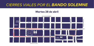 Policía Morelia anuncia cierres viales por recorrido en Bando Solemne