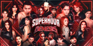 Supernova Génesis 2026: Flor Vigna retira a Alana Flores y Aaron Mercury logra nocaut y Carín León tuvo que improvisar tras fallas técnicas