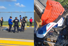 Motociclista”mandadito” muere al derrapar, en el acceso al Boulevard Playero Bicentenario