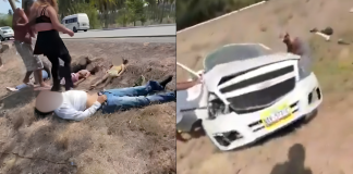 #VIDEO // 5 muertos y 8 heridos dejó una volcadura de camioneta en Acapulco