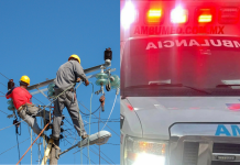 Hombre sufre descarga eléctrica en la colonia Eréndira, Morelia