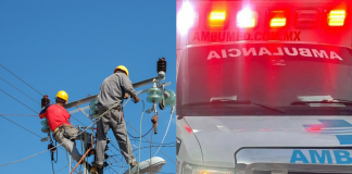 Hombre sufre descarga eléctrica en la colonia Eréndira, Morelia