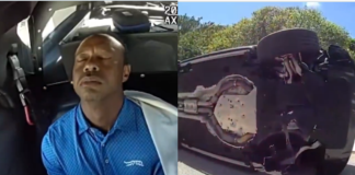 #VIDEO // Tiger Woods es arrestado por conducir intoxicado y causar accidente; anuncia retiro