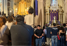 Con una gran afluencia se registra visita a los 7 templos en Morelia