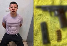 Cae joven de 25 años por apuntar con una pistola a un transeúnte en Morelia
