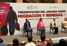 Congreso de Michoacán refrenda apoyo a migrantes durante presentación de anuario sobre remesas
