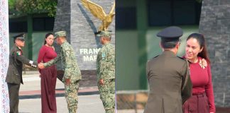 Cambio de Mando en la 43ª Zona Militar en Apatzingán.