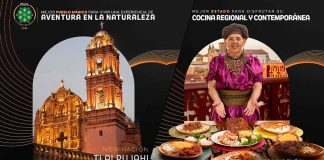 Michoacán participó en la convocatoria de los premios Lo Mejor de México.