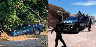 Sicarios emboscan y ejecutan a cuatro policías municipales