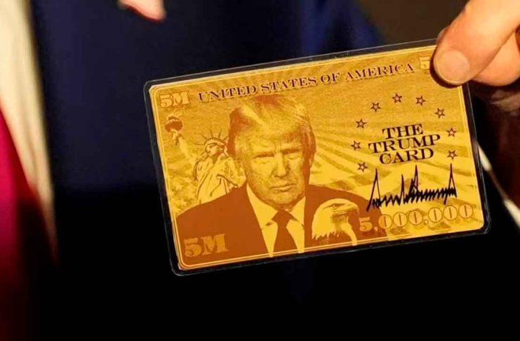 EUA aprueba su primera ‘Tarjeta Dorada Trump’: Millonarios pagarán 1 mdd para residir en el país