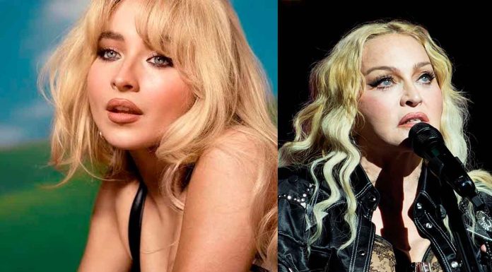 Sabrina Carpenter comparte escenario con Madonna