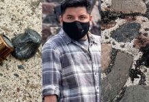 #VIDEO Manchas de sangre en la Pirámide de la Luna tras la reapertura de la zona arqueológica de Teotihuacán.