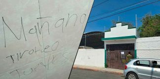 Mensajes de tiroteo escritos en baños de escuela secundaria de Tarímbaro causan alarma